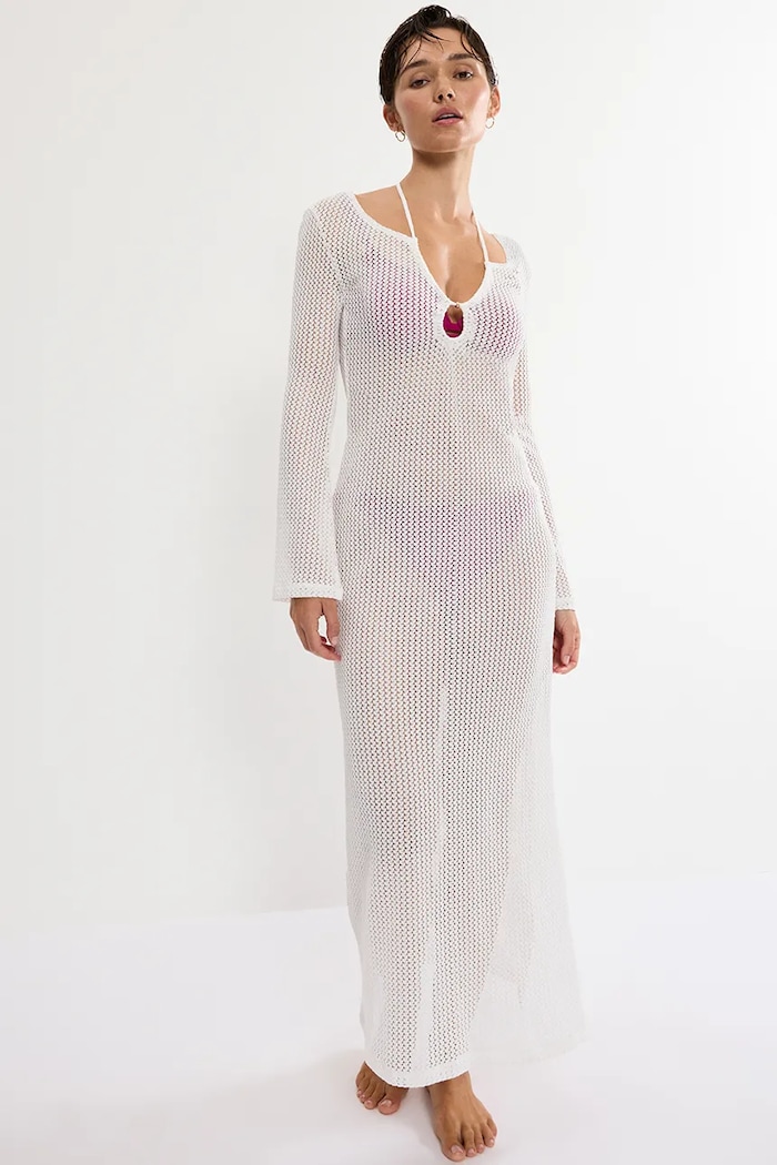 Triumph sukienka plażowa damska Beach MyWear beżowy 10226469