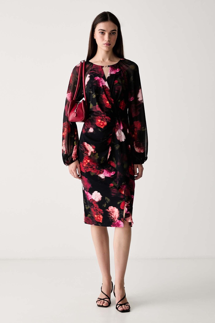 Joseph Ribkoff sukienka 253791 czarny SS26