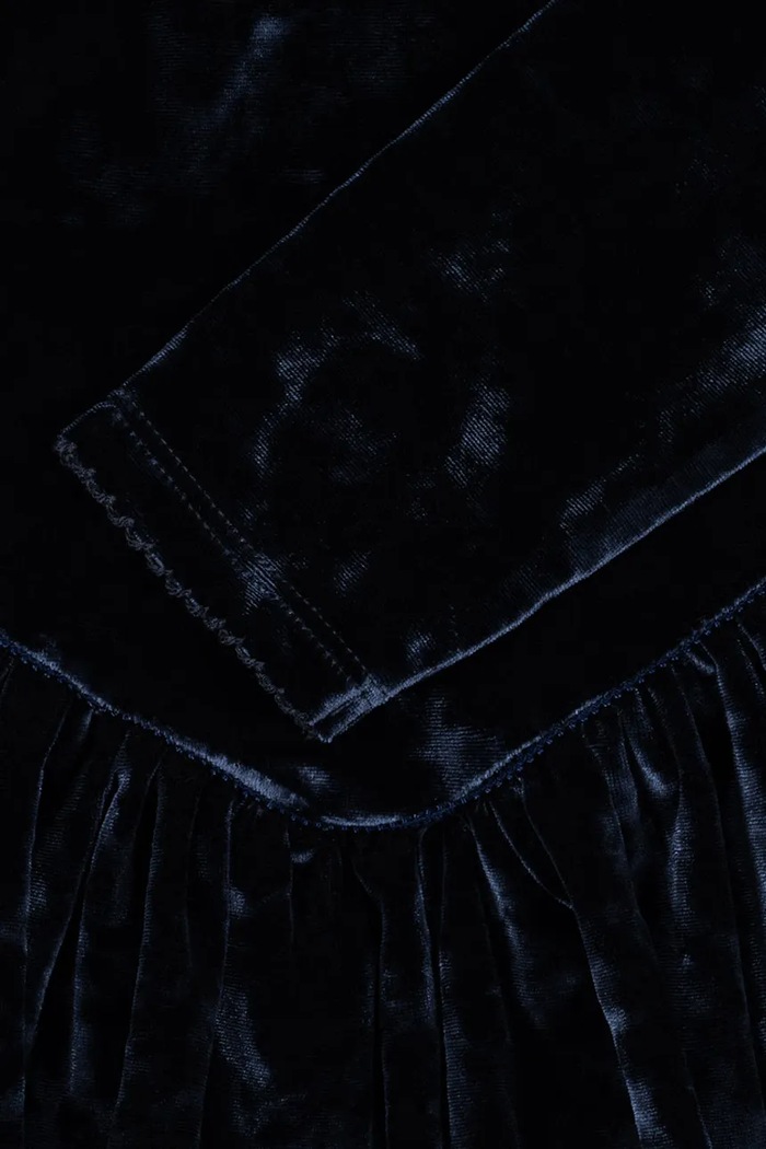Konges Sløjd sukienka dziecięca CARLITO DRESS GRS KS104243.PreSpring granatowy