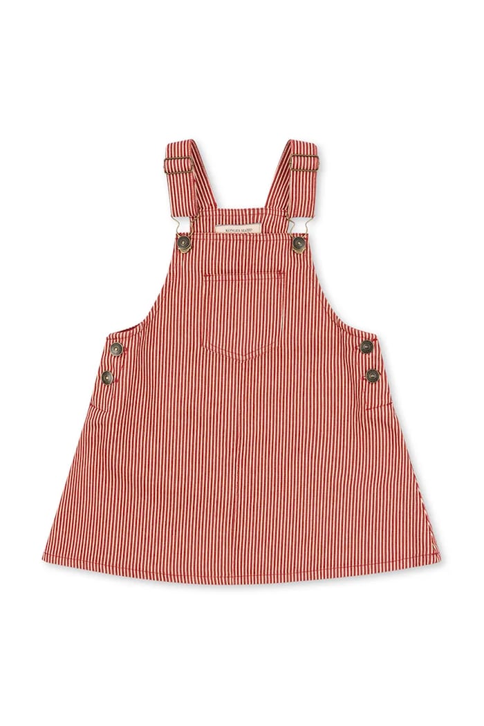 Konges Sløjd sukienka bawełniana dziecięca LUC SPENCER DRESS GOTS KS104353.PreSpring różowy SS26