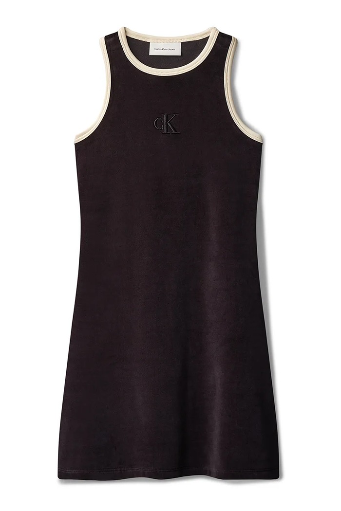 Calvin Klein Jeans sukienka dziecięca IG0IG03080.128.176.PPY2 czarny SS26