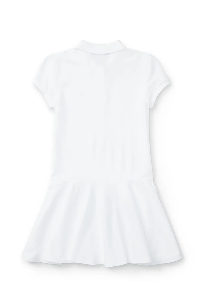 Dievča Dievčenské šaty Polo Ralph Lauren 313624740003 biela