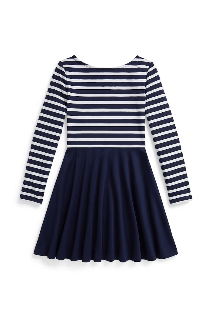 Polo Ralph Lauren sukienka dziecięca 313A96139003 granatowy SS26
