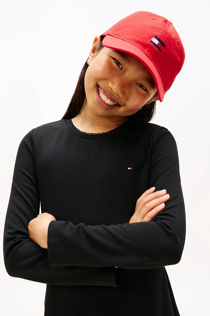 Παιδικό φόρεμα Tommy Hilfiger KG0KG08934.104.122.PPY2 μαύρο