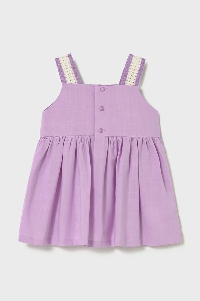 Детское платье Mayoral 1931.4P.Baby.PPY2 фиолетовой SS26