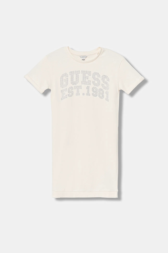 Guess gyerek pamutruha rövid bézs J6RK00.KA6R4.PPY2