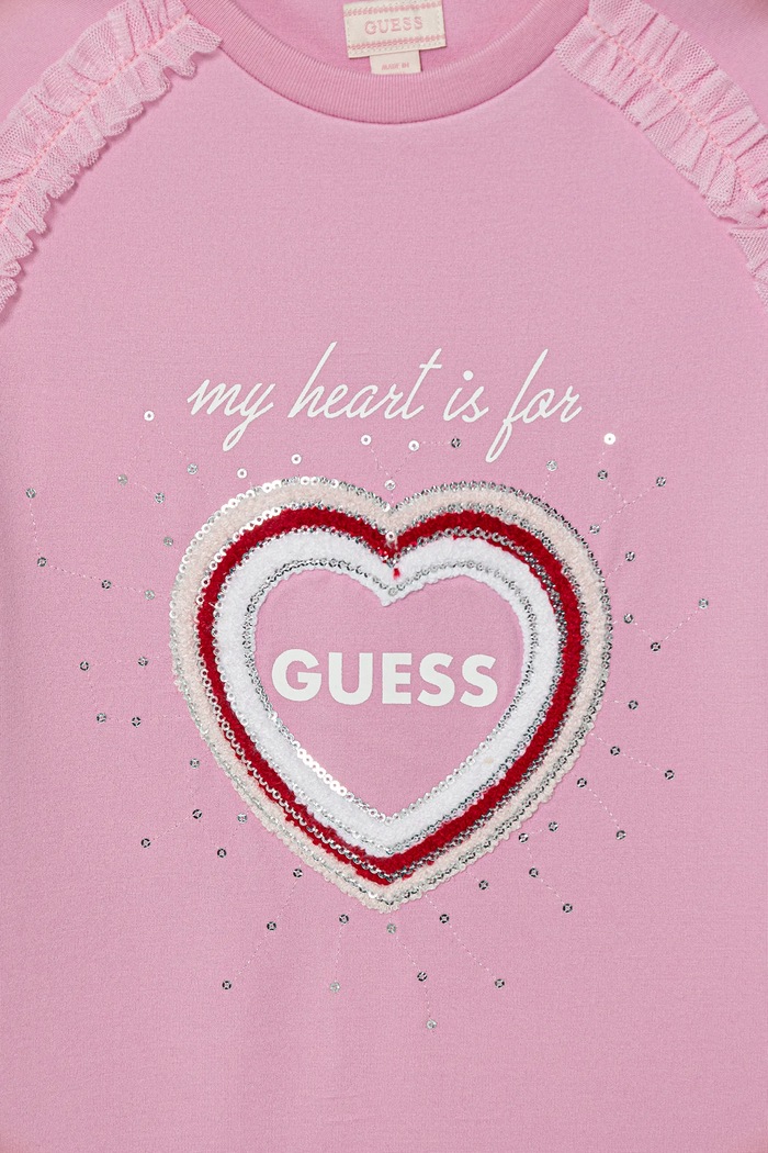 Lány Guess gyerek ruha K6RK01.KAUH0.PPY2 rózsaszín