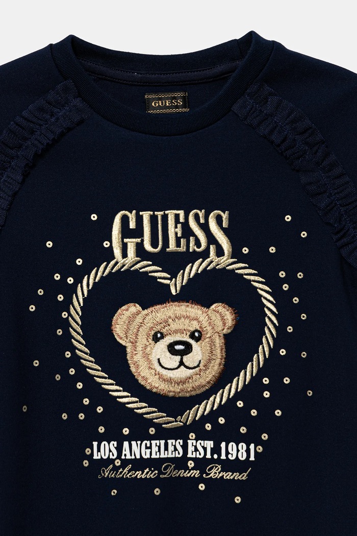 Lány Guess gyerek ruha K6RK01.KAUH0.PPY2 sötétkék