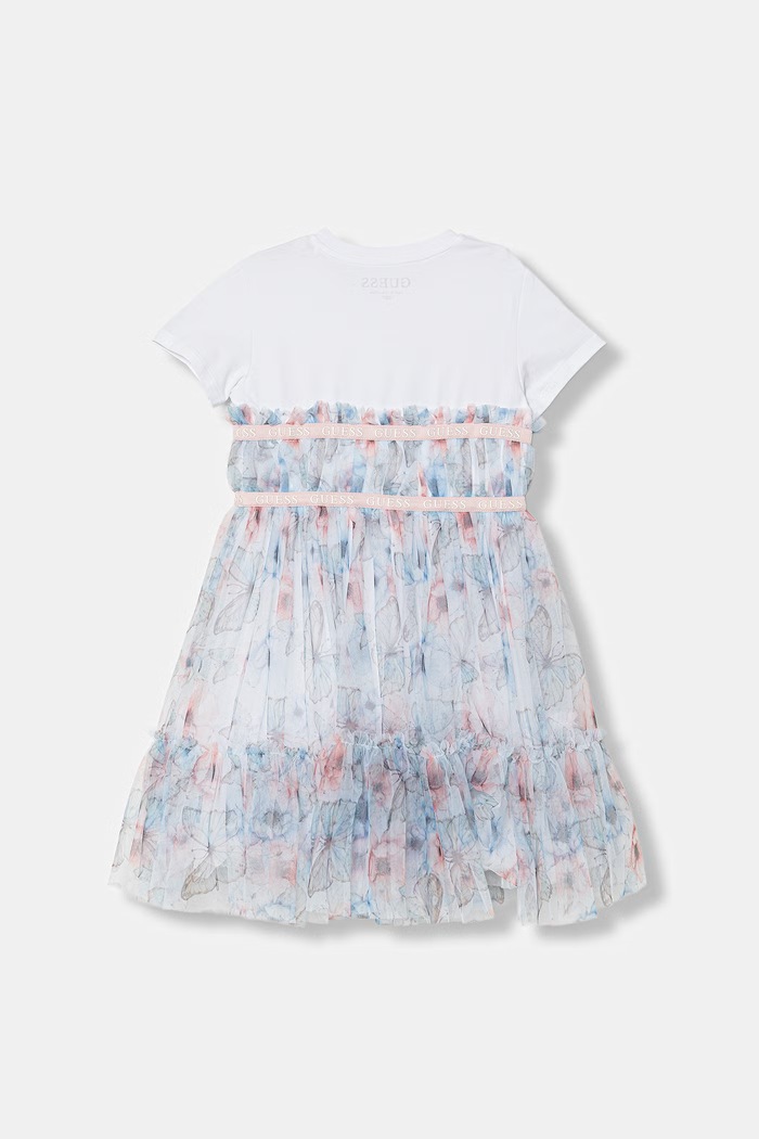 Guess sukienka dziecięca K6RK10.K6YW0.PPY2 niebieski SS26
