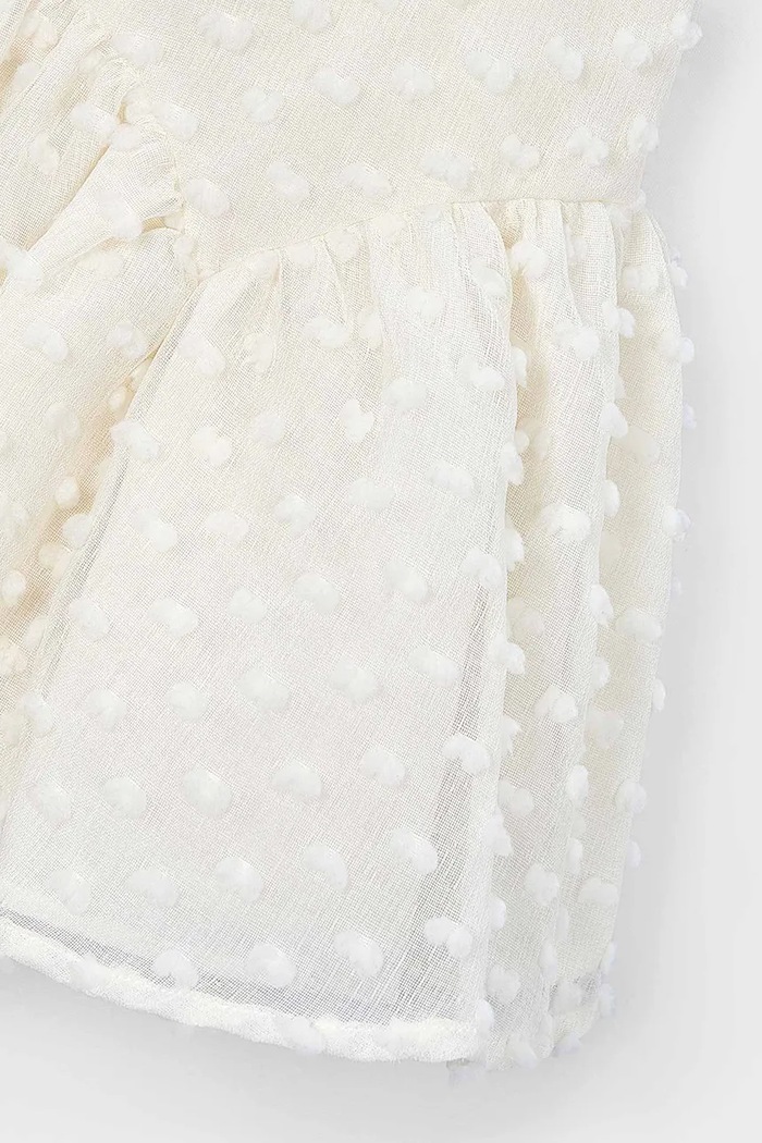 Mayoral rochie fete alb 3911.6A.Mini.PPY2