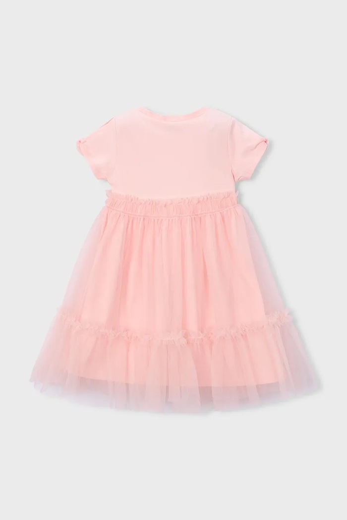 Mayoral rochie fete 3915.6B.Mini.PPY2 roz SS26