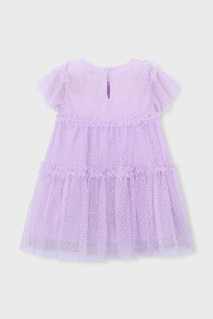 Mayoral rochie fete 3917.6B.Mini.PPY2 violet SS26
