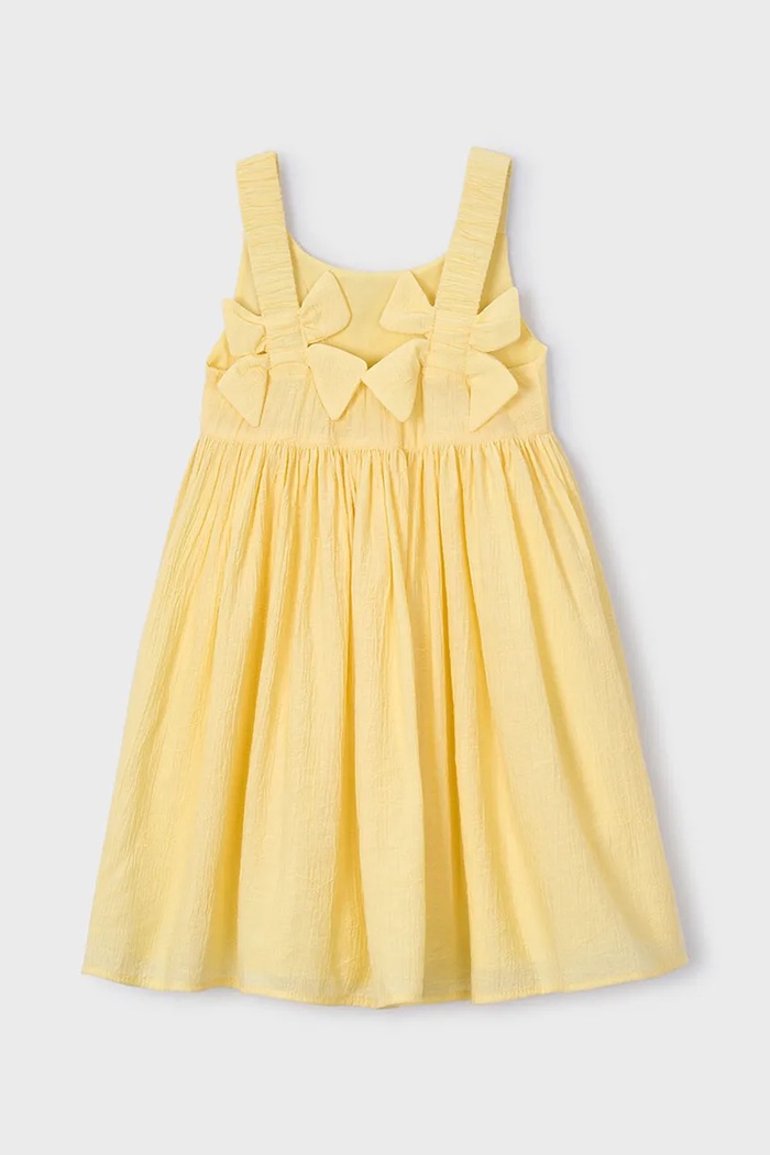 Mayoral rochie fete 3925.6D.Mini.PPY2 galben SS26
