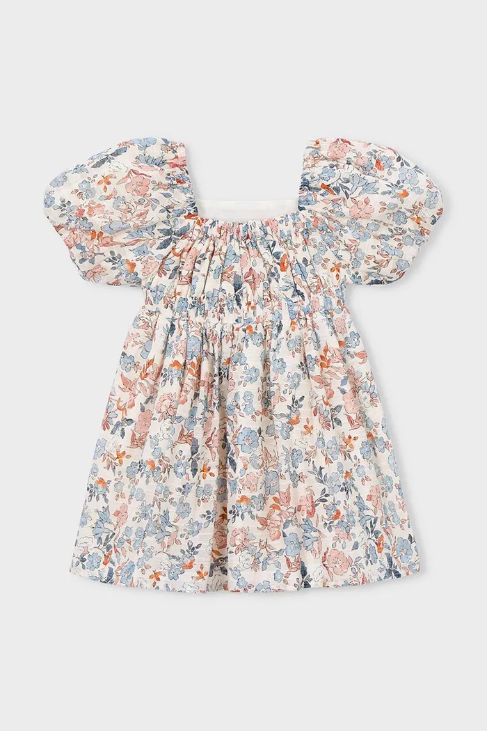 Дитяча сукня Mayoral 3928.6E.Mini.PPY2 бежевий SS26