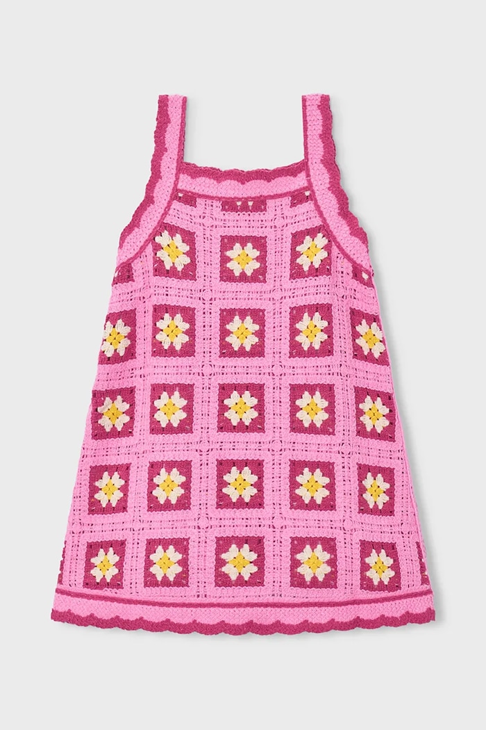 Mayoral rochie fete 3935.6J.Mini.PPY2 roz SS26
