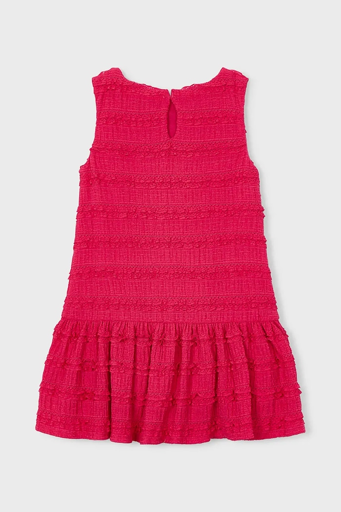 Mayoral rochie fete 3945.6N.Mini.PPY2 roz SS26