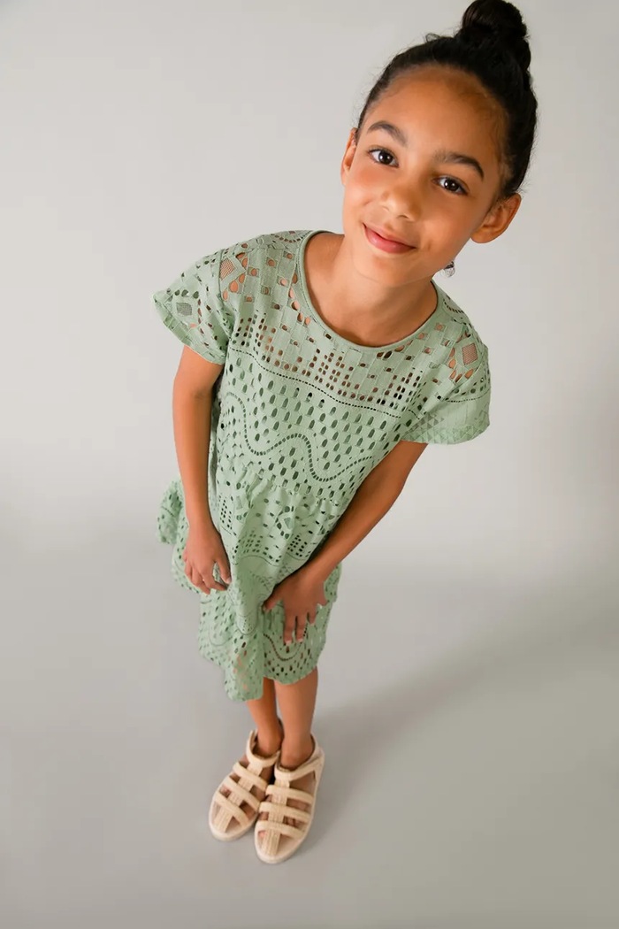 Mayoral rochie fete mini verde 6904.8A.Junior.PPY2