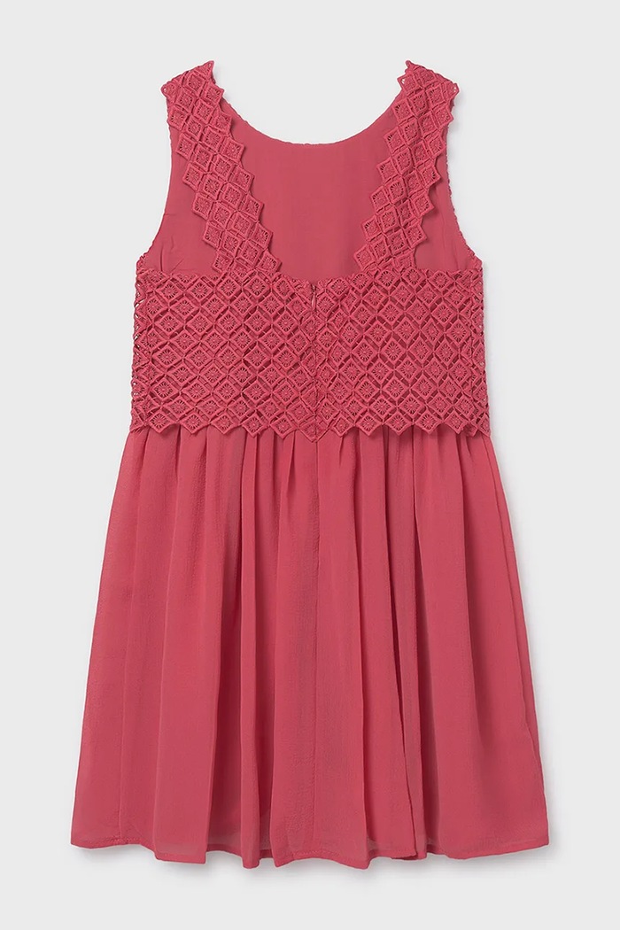 Mayoral rochie fete 6905.8A.Junior.PPY2 roz SS26