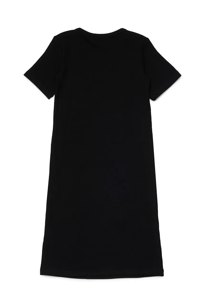 Dievčenské šaty Diesel DPACI DRESS J02636.KYAZY čierna SS26