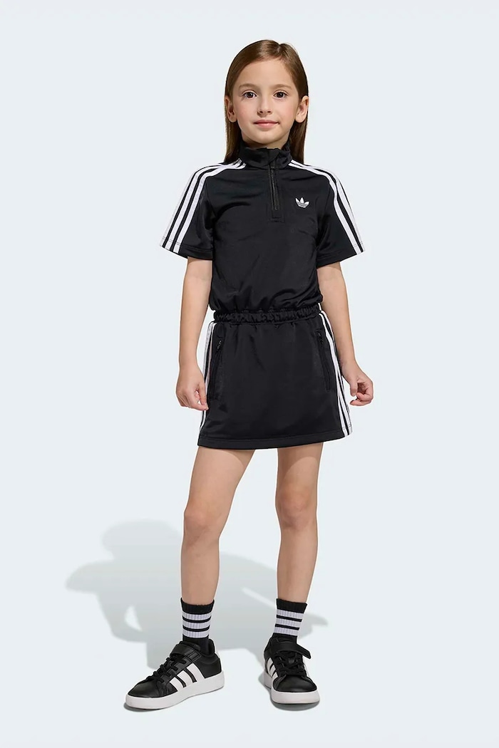 adidas Originals rochie fete mini negru KD3302