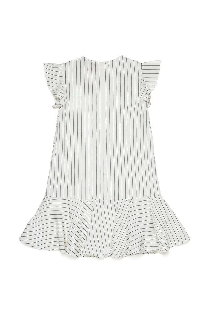 Max&Co. šaty s viskózou MAXD51F DRESS MX0270.MX00W biela SS26