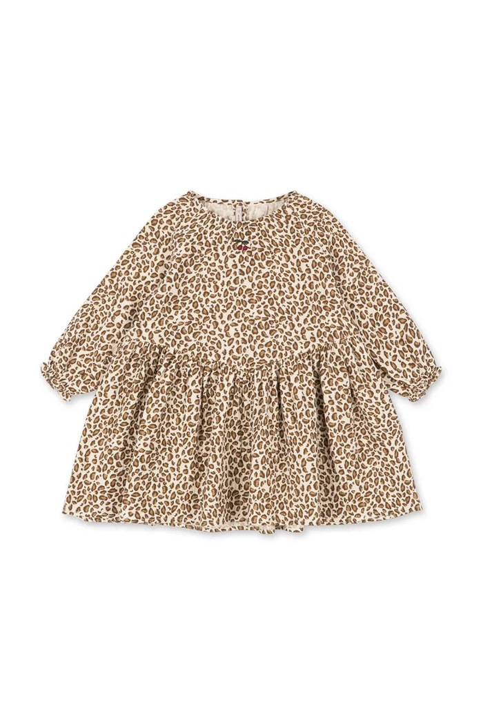 Konges Sløjd sukienka bawełniana dziecięca COCO DRESS GOTS KS104740.PPY2 multicolor SS26