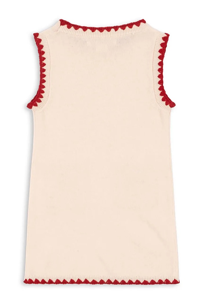 Κοριτσίστικα Παιδικό μάλλινο φόρεμα Konges Sløjd COLLETTE DRESS KS104750.PPY2 μπεζ