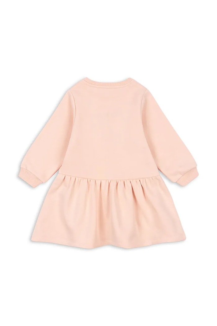 Dievčenské šaty Konges Sløjd LOU TERRY SWEAT DRESS OCS KS104945.PPY2 ružová SS26