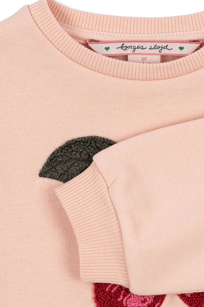 Dievča Dievčenské šaty Konges Sløjd LOU TERRY SWEAT DRESS OCS KS104945.PPY2 ružová