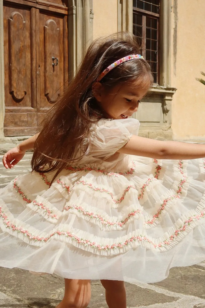 Dievčenské šaty Konges Sløjd JOELLE DRESS KS104871.PPY2
