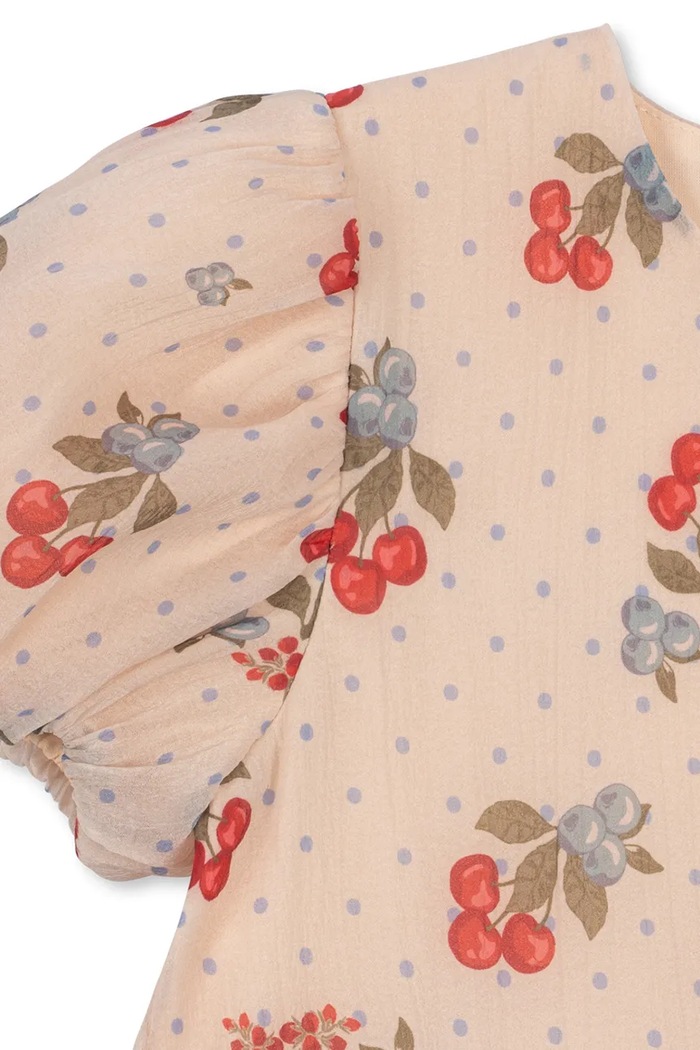 Konges Sløjd babydoll šaty ZIA DRESS KS105140.PPY2 béžová