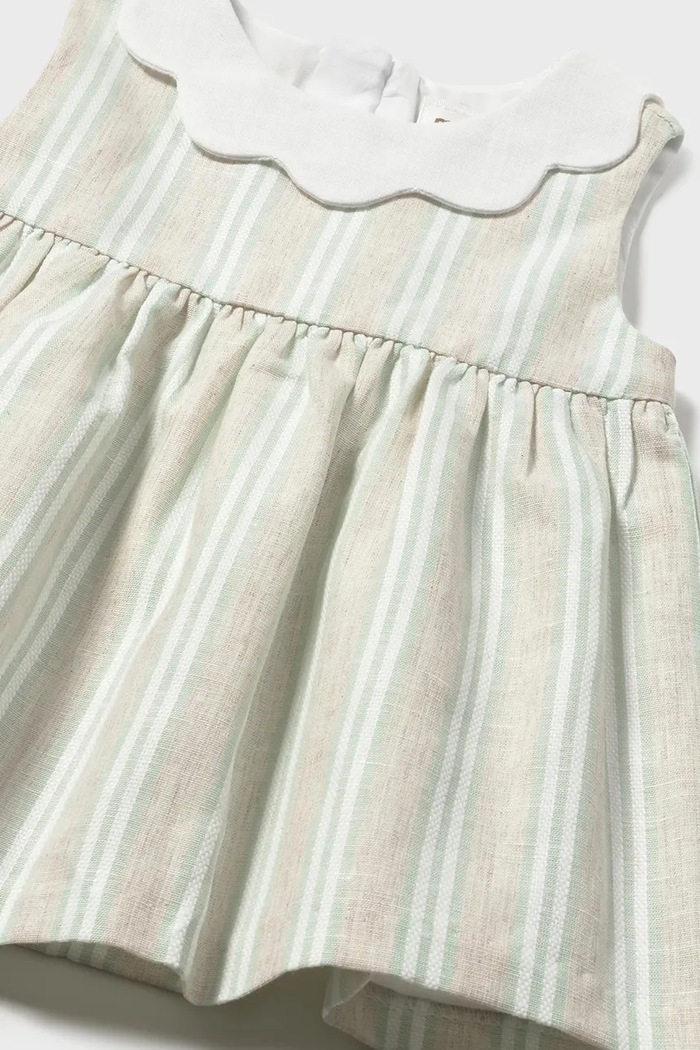 Дівчинка Сукня для немовлят Mayoral Newborn 1801.1J.Newborn.PPY2 бежевий
