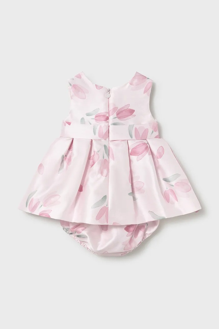Mayoral Newborn sukienka niemowlęca 1881.2L.Newborn.PPY2 różowy SS26