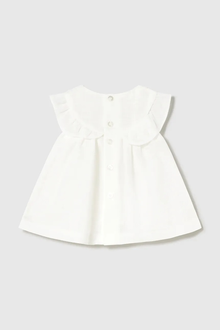 Mayoral Newborn vestito neonato 1884.2M.Newborn.PPY2 bianco SS26