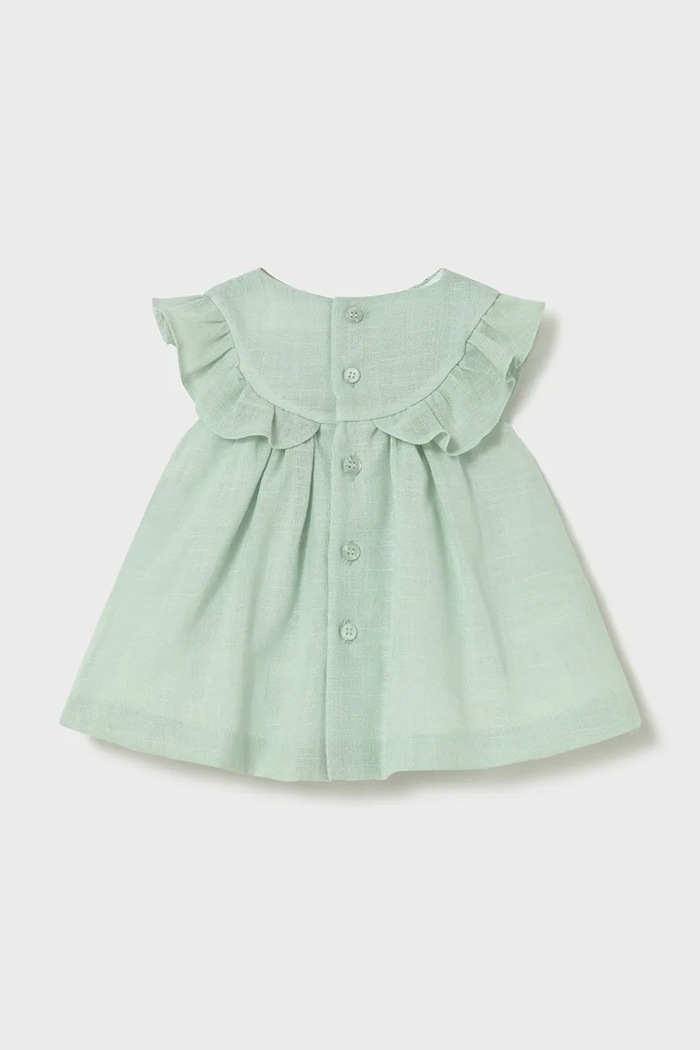 Mayoral Newborn sukienka niemowlęca 1884.2M.Newborn.PPY2 turkusowy SS26