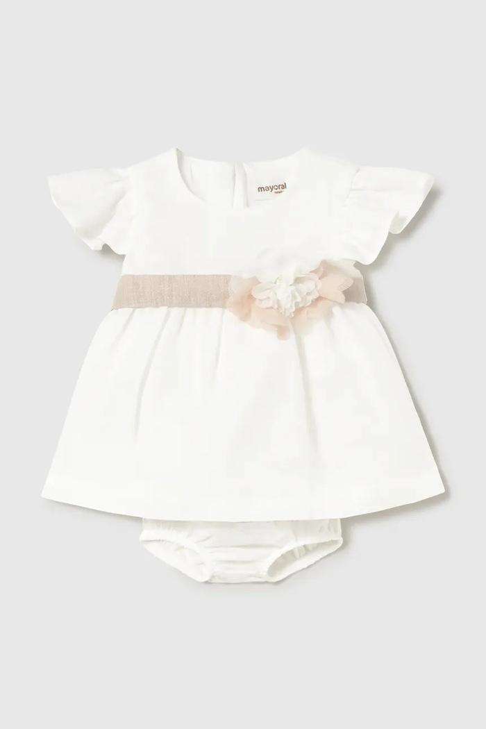 Mayoral Newborn vestito neonato mini beige 1886.2M.Newborn.PPY2