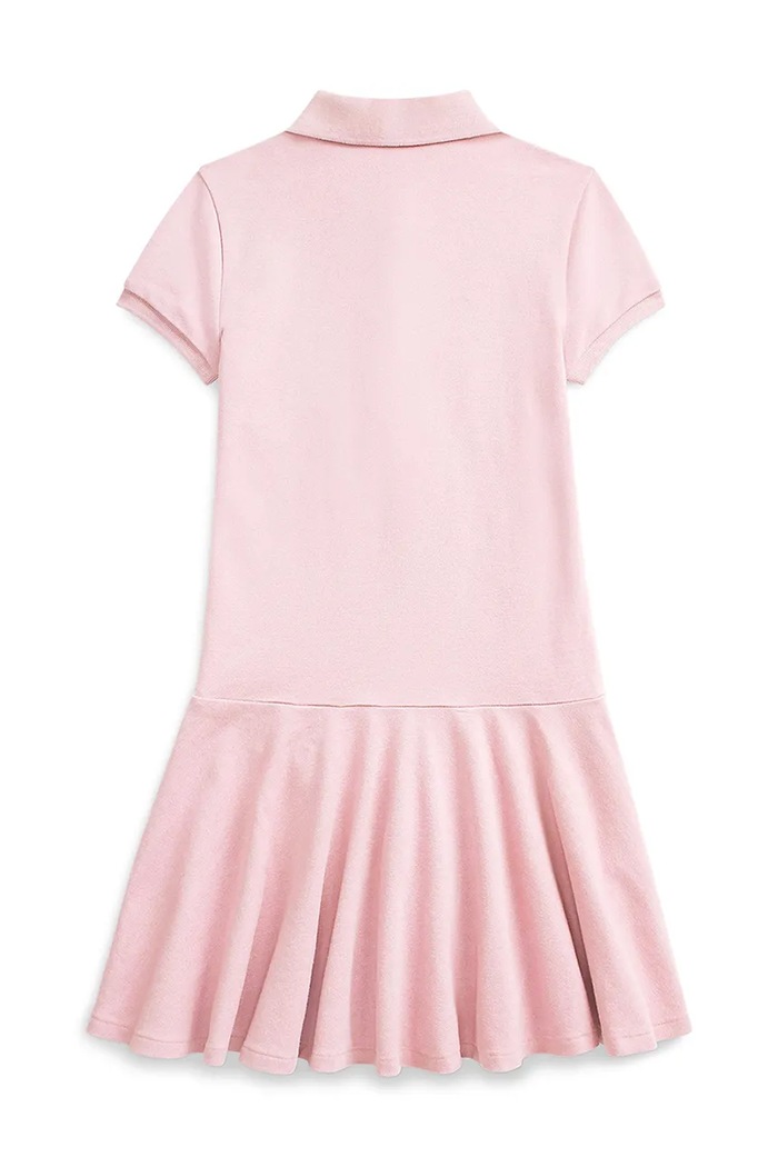 Dievčenské šaty Polo Ralph Lauren 313698754078 ružová SS26