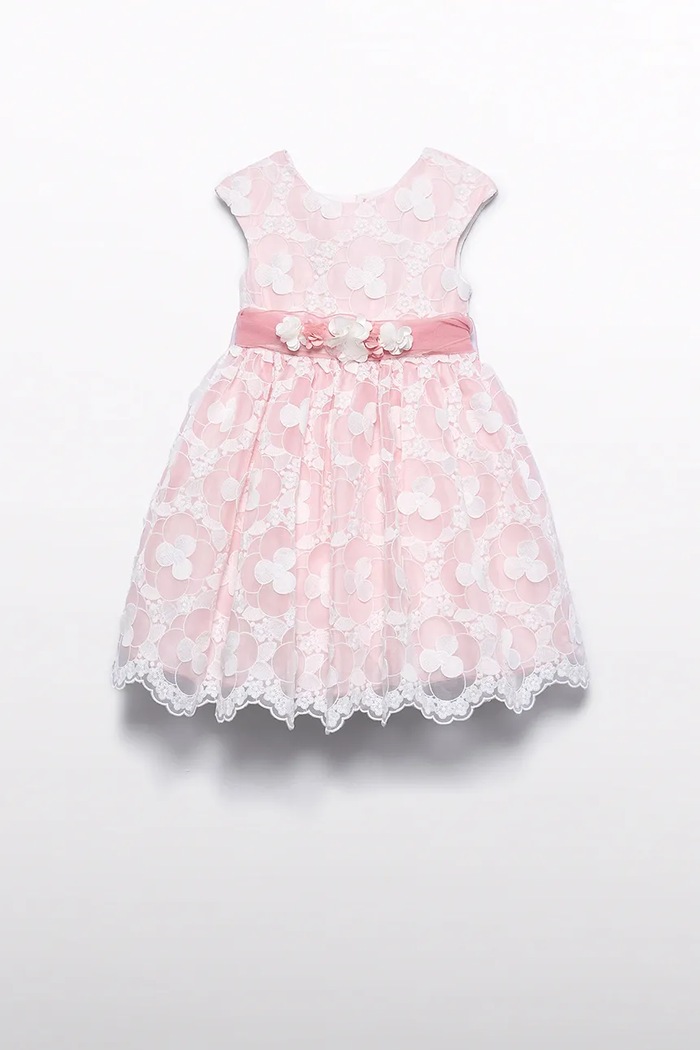 Παιδικό φόρεμα Abel&Lula 5032.2.Mini.PPY2 ροζ SS26