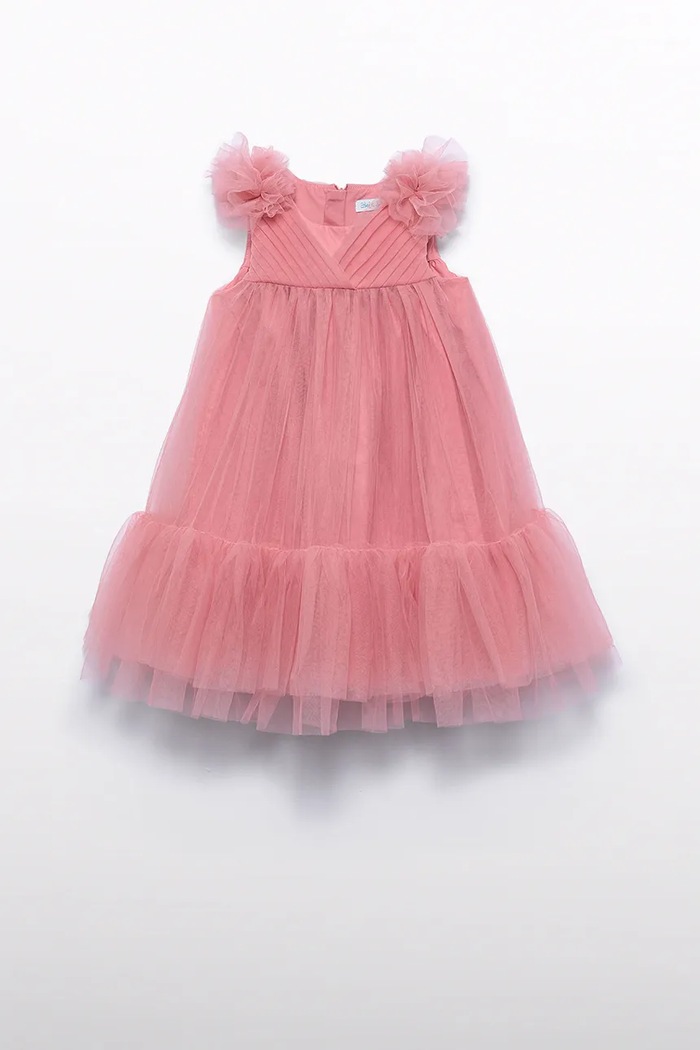 Παιδικό φόρεμα Abel&Lula 5039.5.Mini.PPY2 ροζ SS26