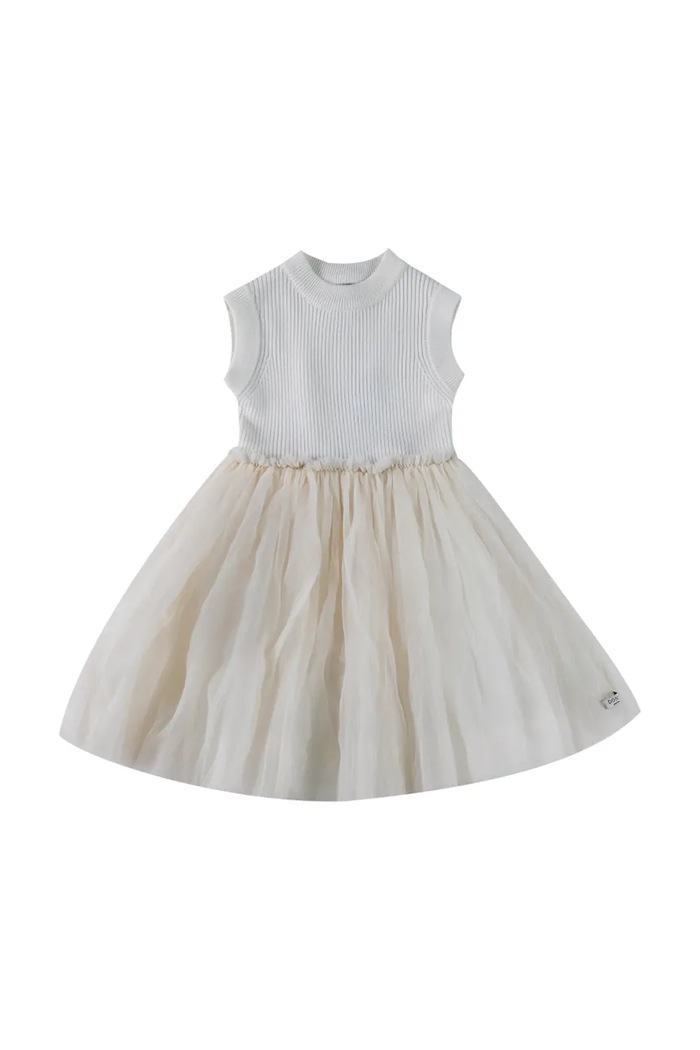 Donsje sukienka niemowlęca Xewa Dress 4114500.74.92 biały SS26