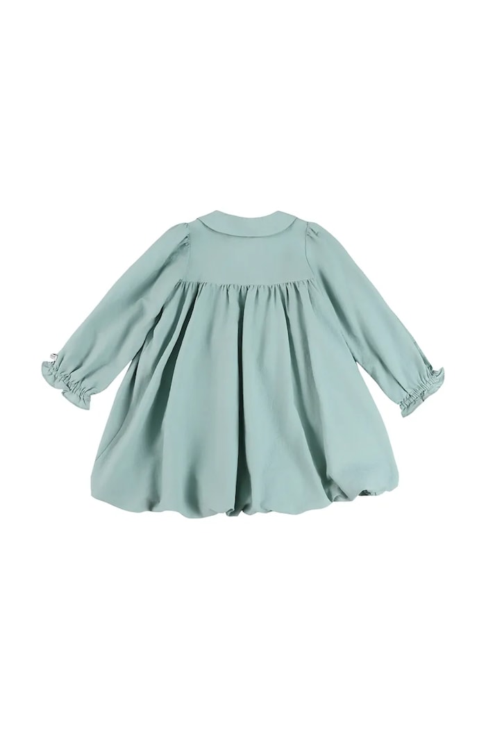 Dziewczynka Donsje sukienka bawełniana dziecięca Nyari Dress 4115200 niebieski