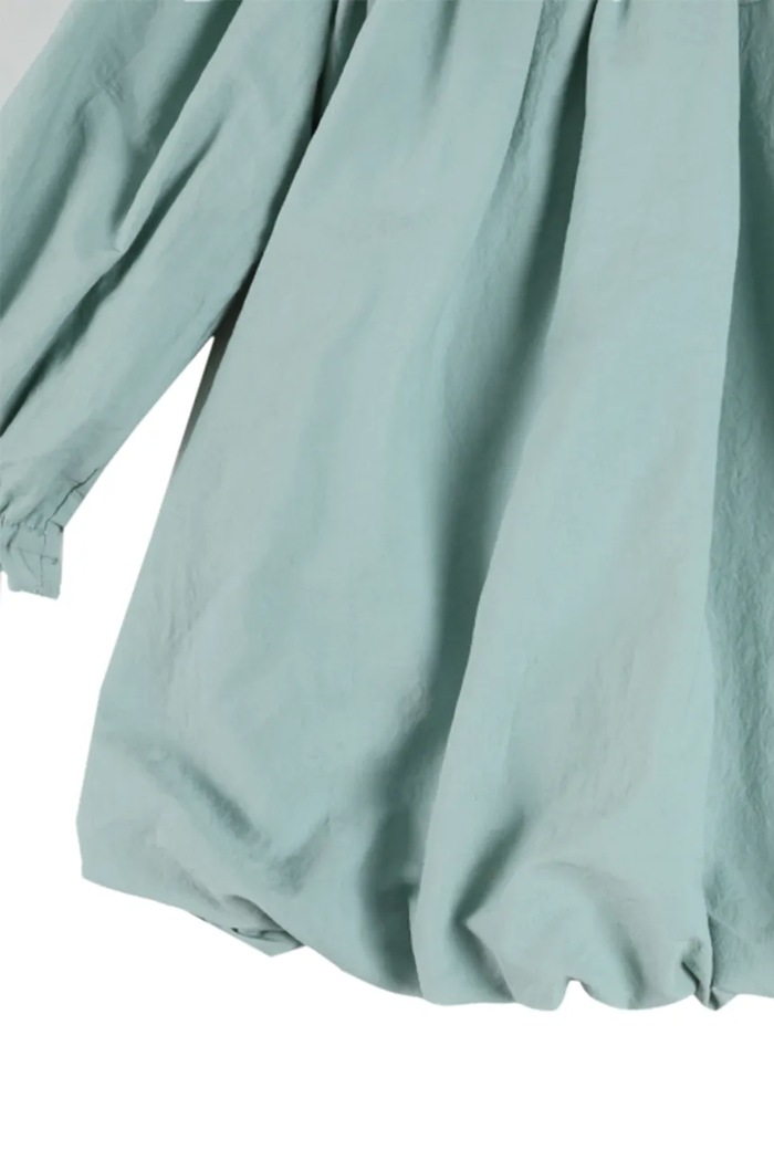 Donsje sukienka bawełniana dziecięca Nyari Dress 4115200 niebieski