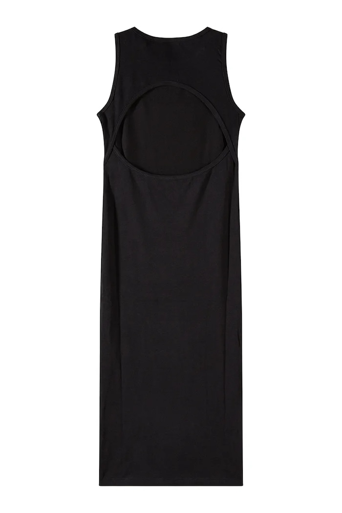Patrizia Pepe rochie bodycon de bumbac J331 7A0618 negru SS26