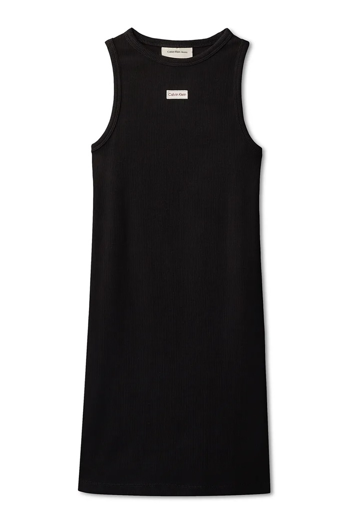 Calvin Klein Jeans priliehavé šaty LVCKSJH07G.128.176.PPY2 čierna SS26