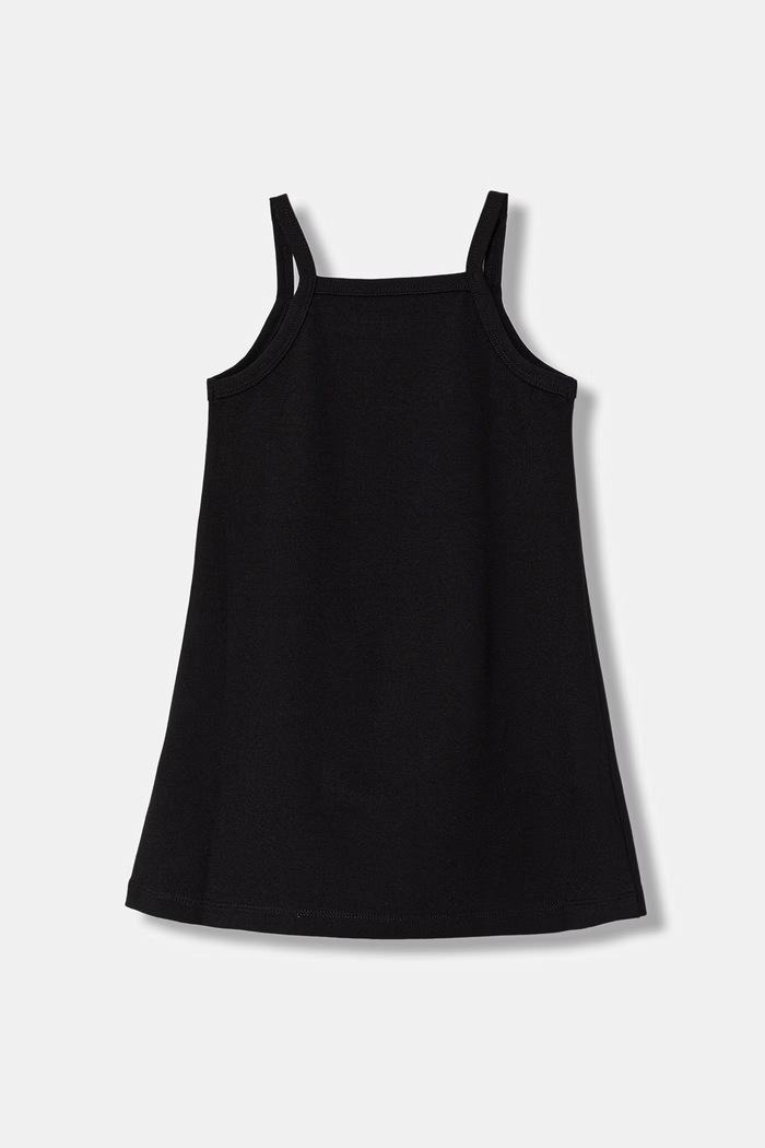Calvin Klein Jeans rochie de vară LVCKSJH08G.104.116.PPY2 negru SS26