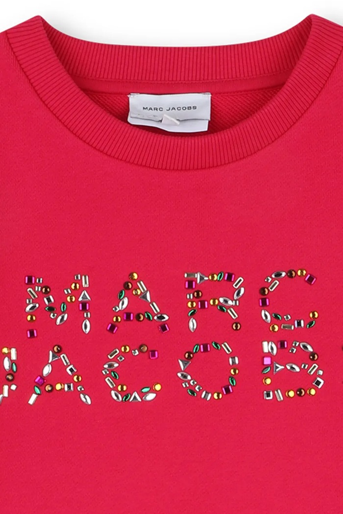 Marc Jacobs καλοκαιρινό φόρεμα βαμβακερό ροζ W60718.114.150