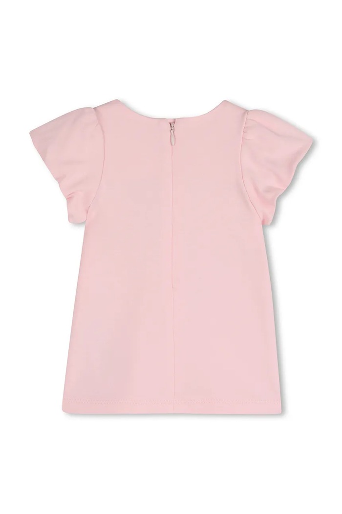 Dievčenské bavlnené šaty Marc Jacobs W60809.86.94 ružová SS26
