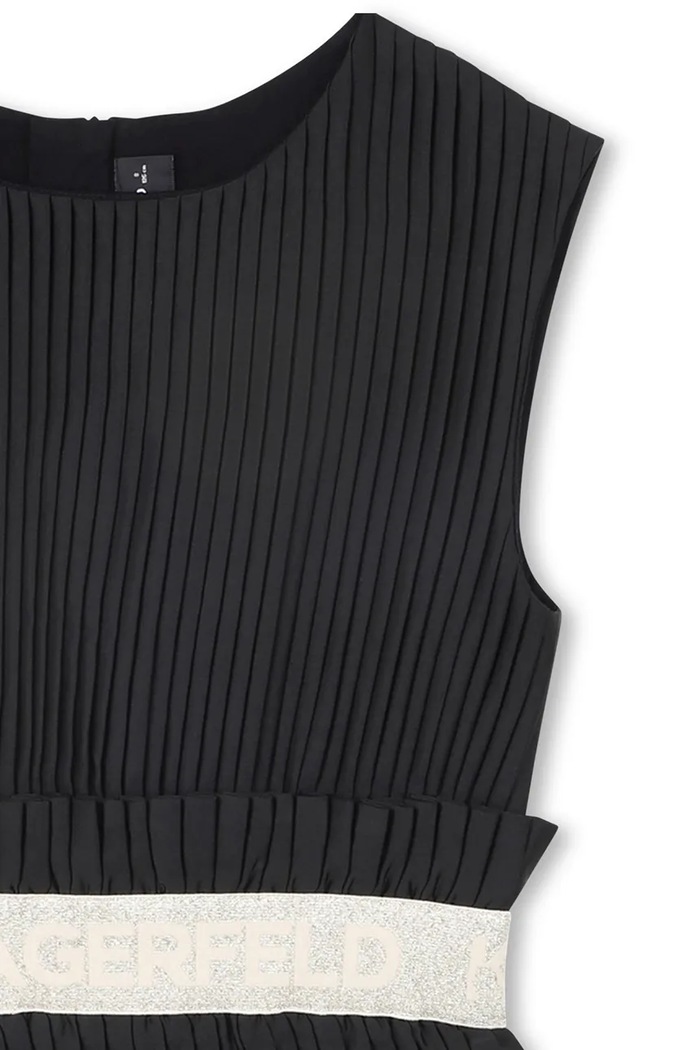 Κοριτσίστικα Παιδικό φόρεμα Karl Lagerfeld Z31144.156.160 μαύρο