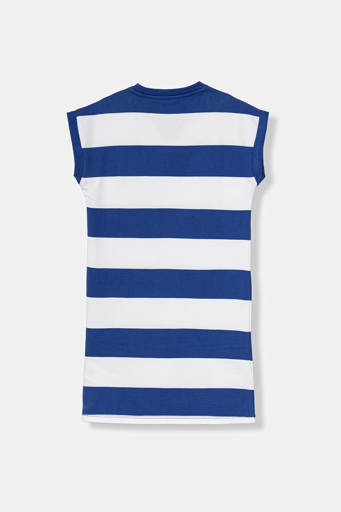 Guess rochie din bumbac J6GK06.KD174.PPY2.M albastru SS26