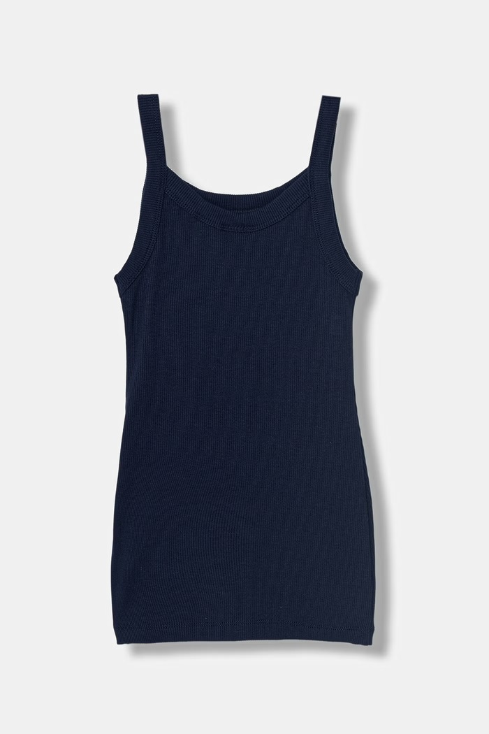 Guess šaty z viskózy J6GK28.K8RT2.PPY2.M tmavomodrá SS26